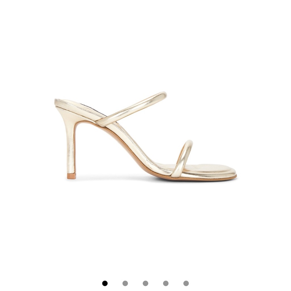 SENSO Gold Strappy Heels